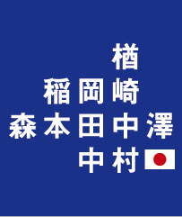 ビジュアルとしての文字「日本代表」